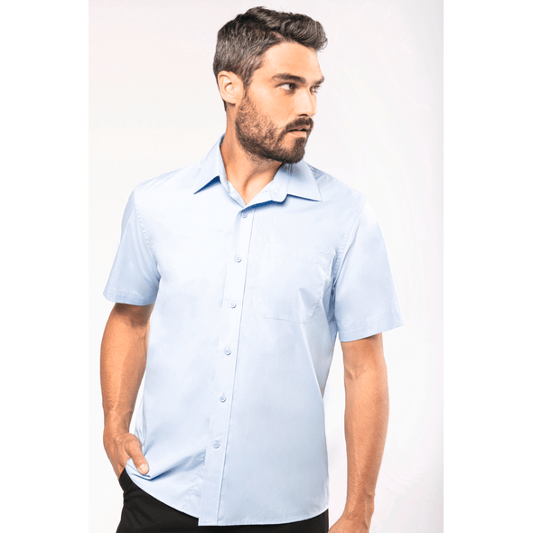 Kariban | Camisa popelina manga corta